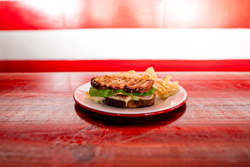 Apple-Bacon Sandwich