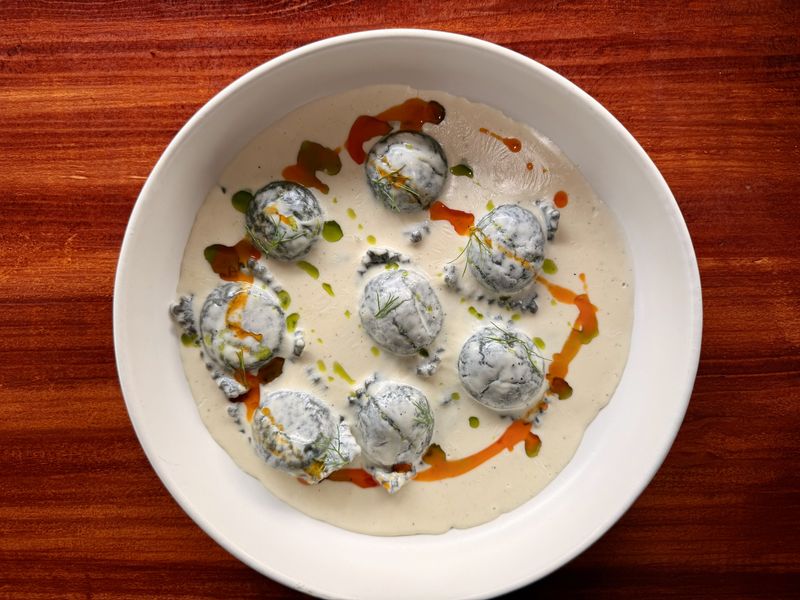 Fresh Salmon Agnolotti